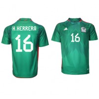 Mexico Hector Herrera #16 Hjemmebanetrøje VM 2022 Kortærmet